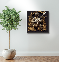 Sonic Symphony Wrapped Canvas