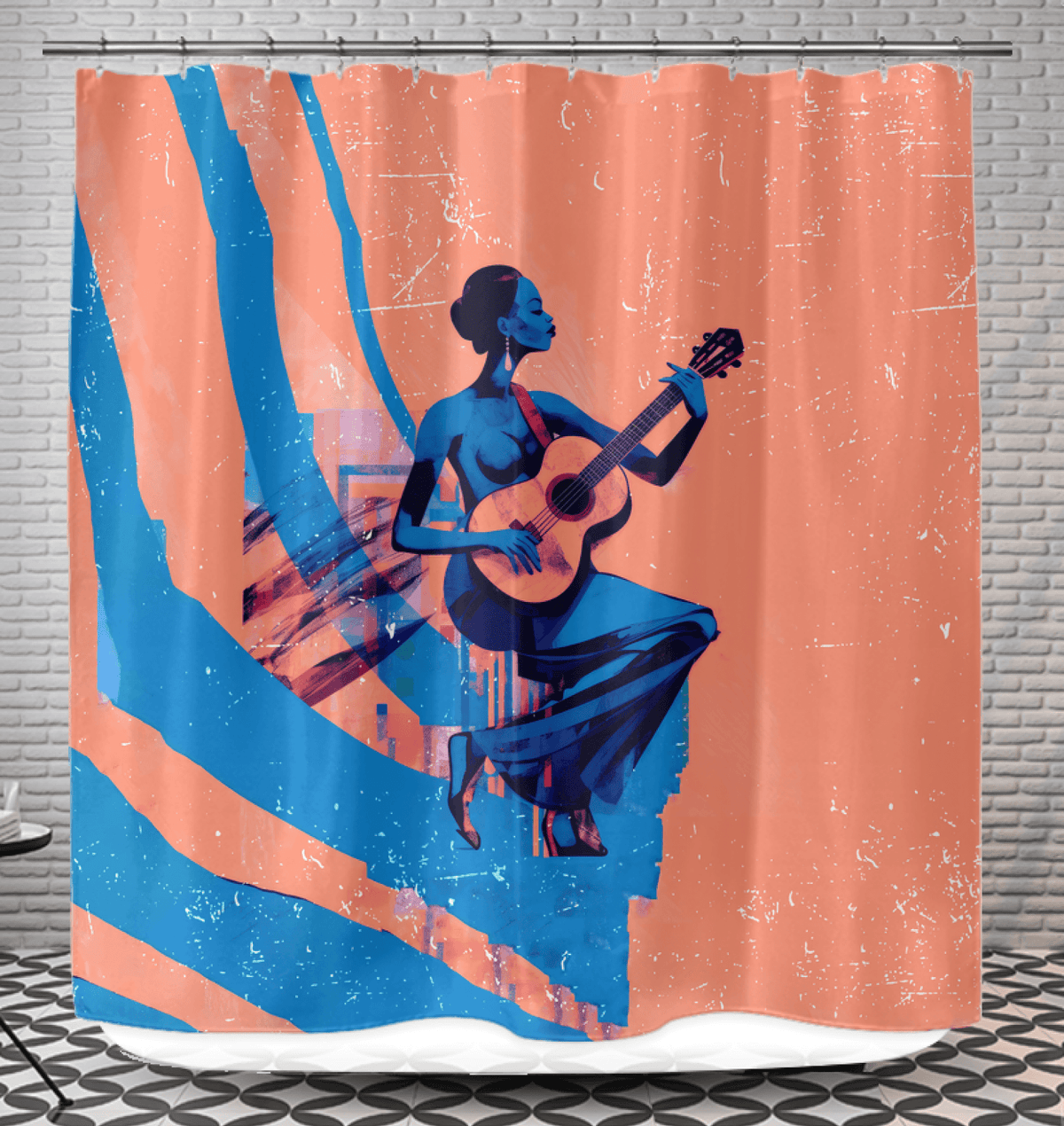 Opera Glamour Shower Curtain - Beyond T-shirts