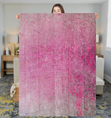 Velvety Bliss Texture Sherpa Blanket