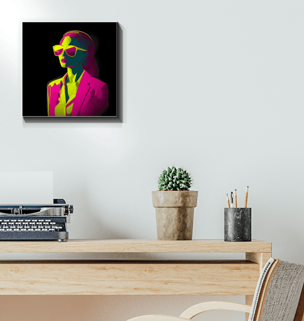 Glamour in Style Canvas Art - Beyond T-shirts