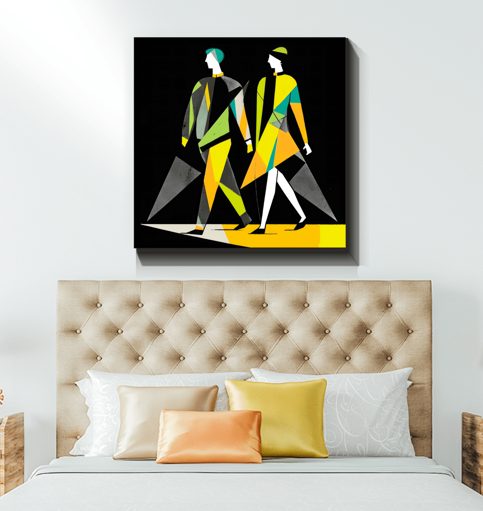 Runway Reverie Abstract Canvas - Beyond T-shirts