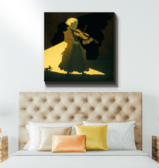 Saxophone Serenity Wall Art - Beyond T-shirts