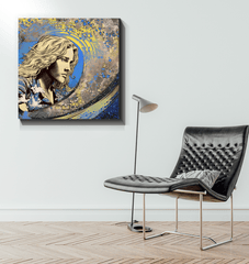 Oceanic Reflection Canvas Art - Beyond T-shirts