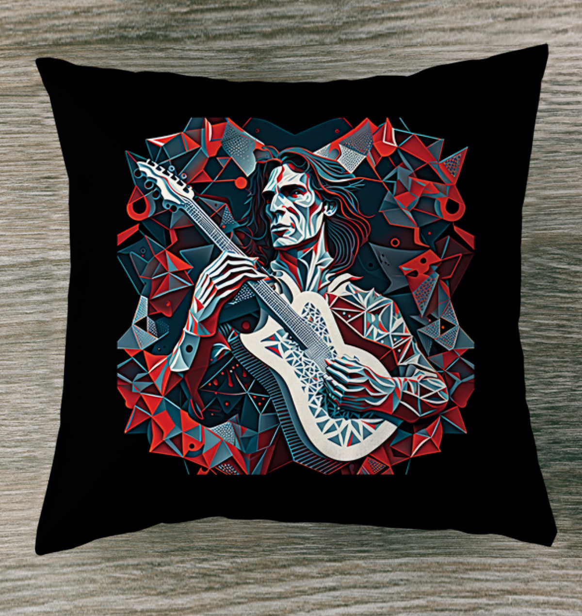 Reggae Rhythm Musical Indoor Pillow