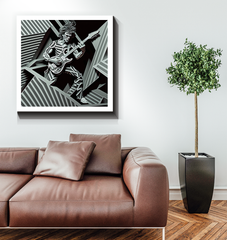 Pop Icons Collage Wrapped Canvas