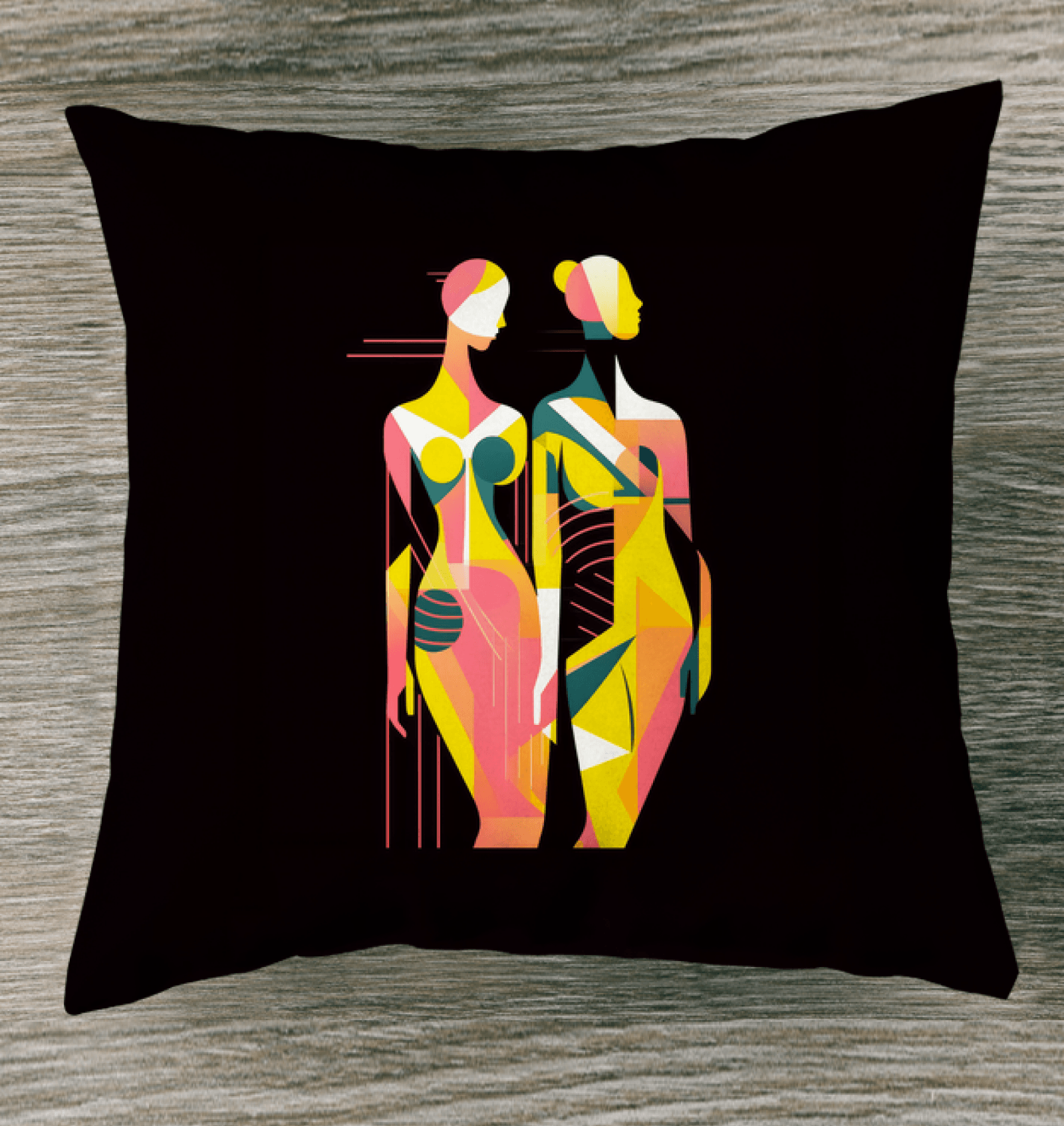 Haute Couture Canvas Outdoor Cushion - Beyond T-shirts