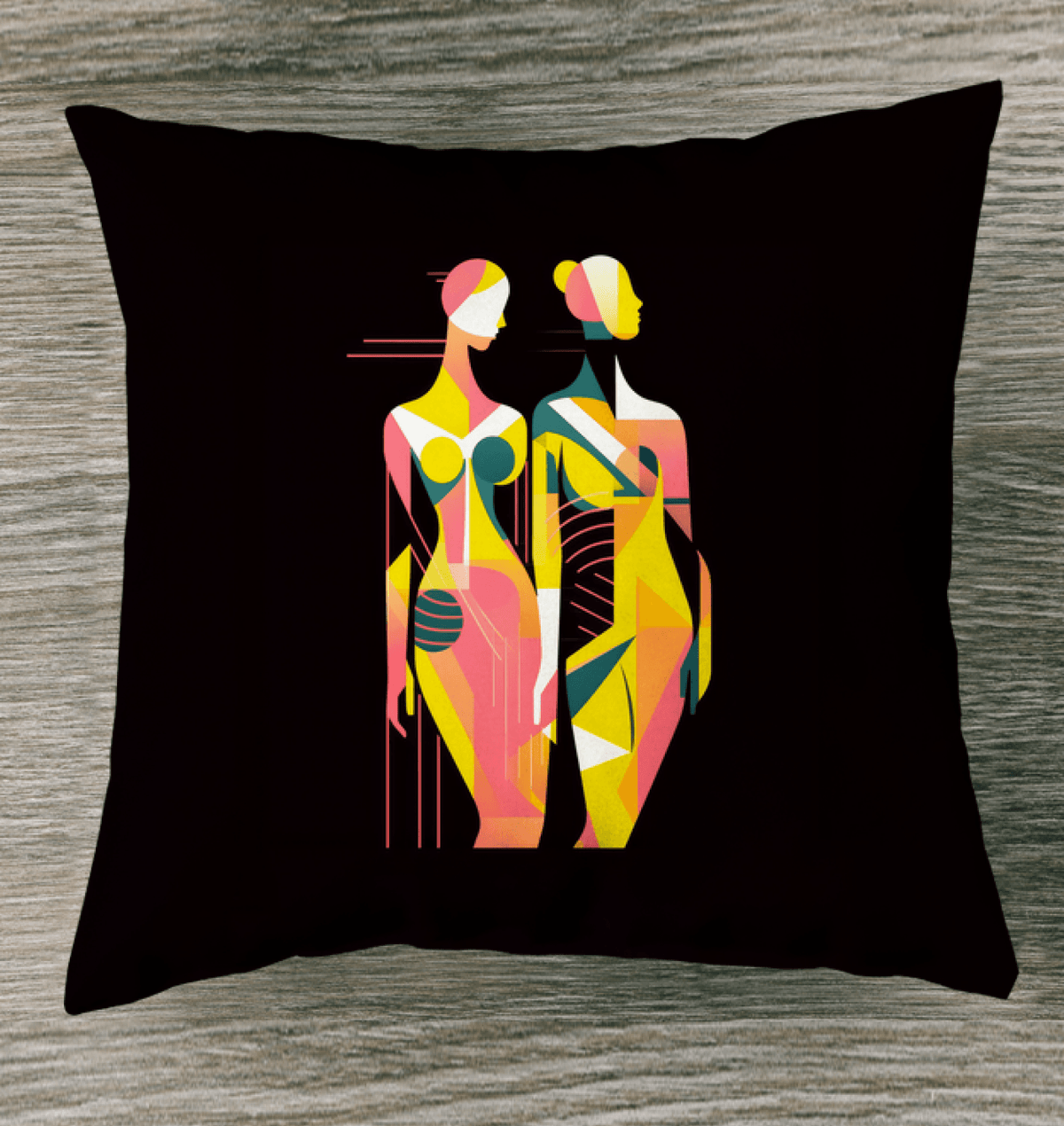 Haute Couture Canvas Outdoor Cushion - Beyond T-shirts