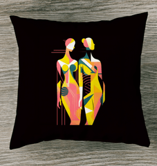 Haute Couture Canvas Outdoor Cushion - Beyond T-shirts