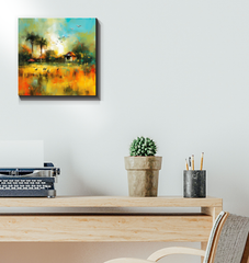 Rolling Meadows Wrapped Canvas