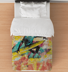 Surfing 1 45 Duvet Cover - Beyond T-shirts