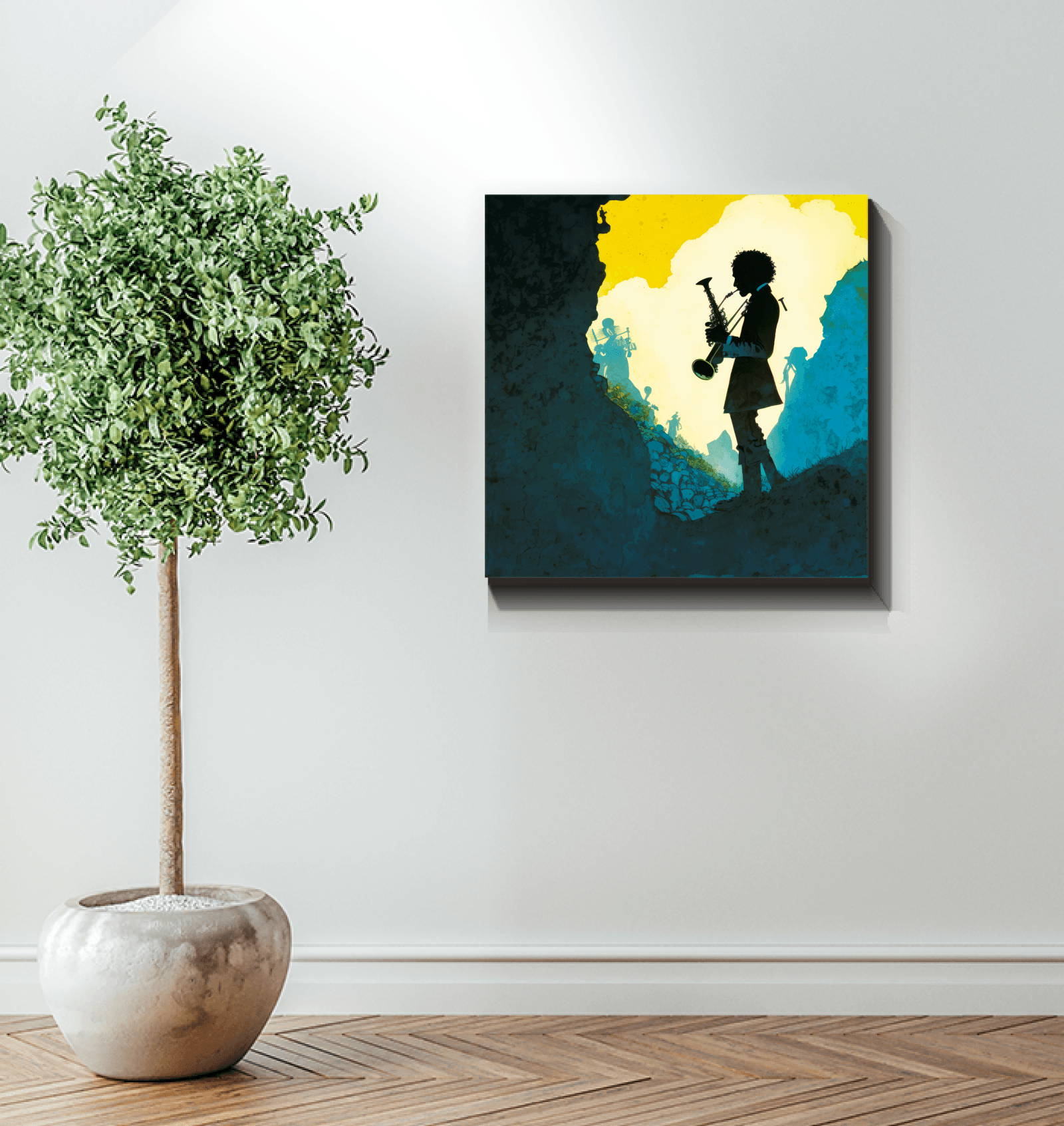 SurArt 124 Wrapped Canvas - Beyond T-shirts