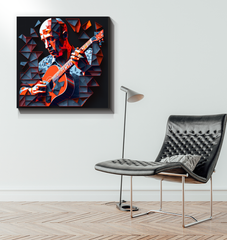 Reggaeton Heat Wrapped Canvas