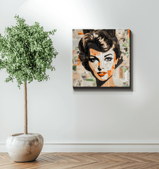 Euphonic Elegance Wrapped Canvas Melodic Splendor - Beyond T-shirts