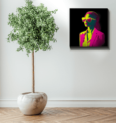 Glamour in Style Canvas Art - Beyond T-shirts