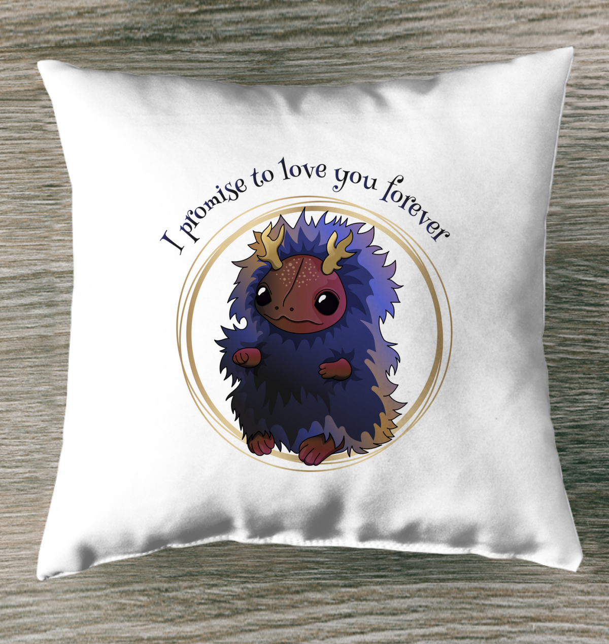 I Promise To Love You Forever  Indoor Pillow