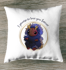 I Promise To Love You Forever  Indoor Pillow