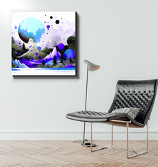 Majestic Mesa Rocky Landscape Canvas