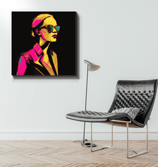 Runway Allure Fashion Canvas Print - Beyond T-shirts