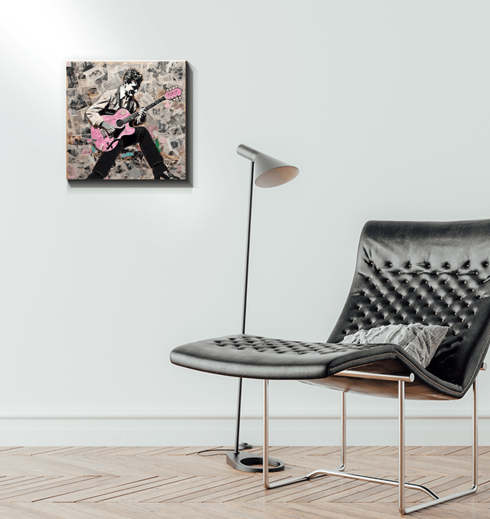Euphoric Resonance Wrapped Canvas Notes Of Bliss - Beyond T-shirts