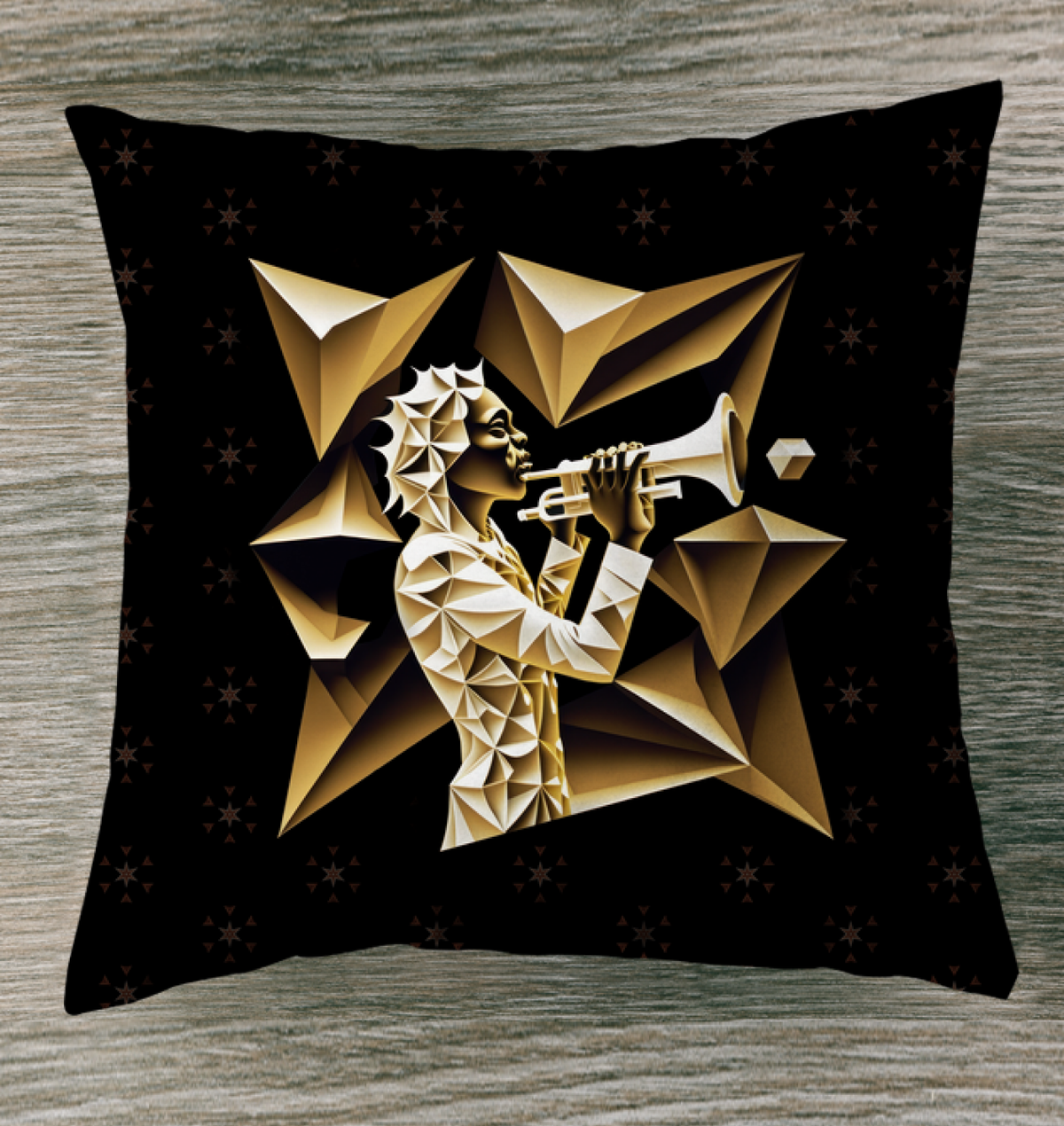 Euphonic Elegance Outdoor Pillow