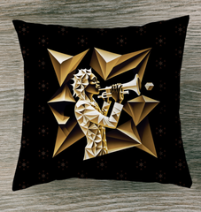 Euphonic Elegance Outdoor Pillow