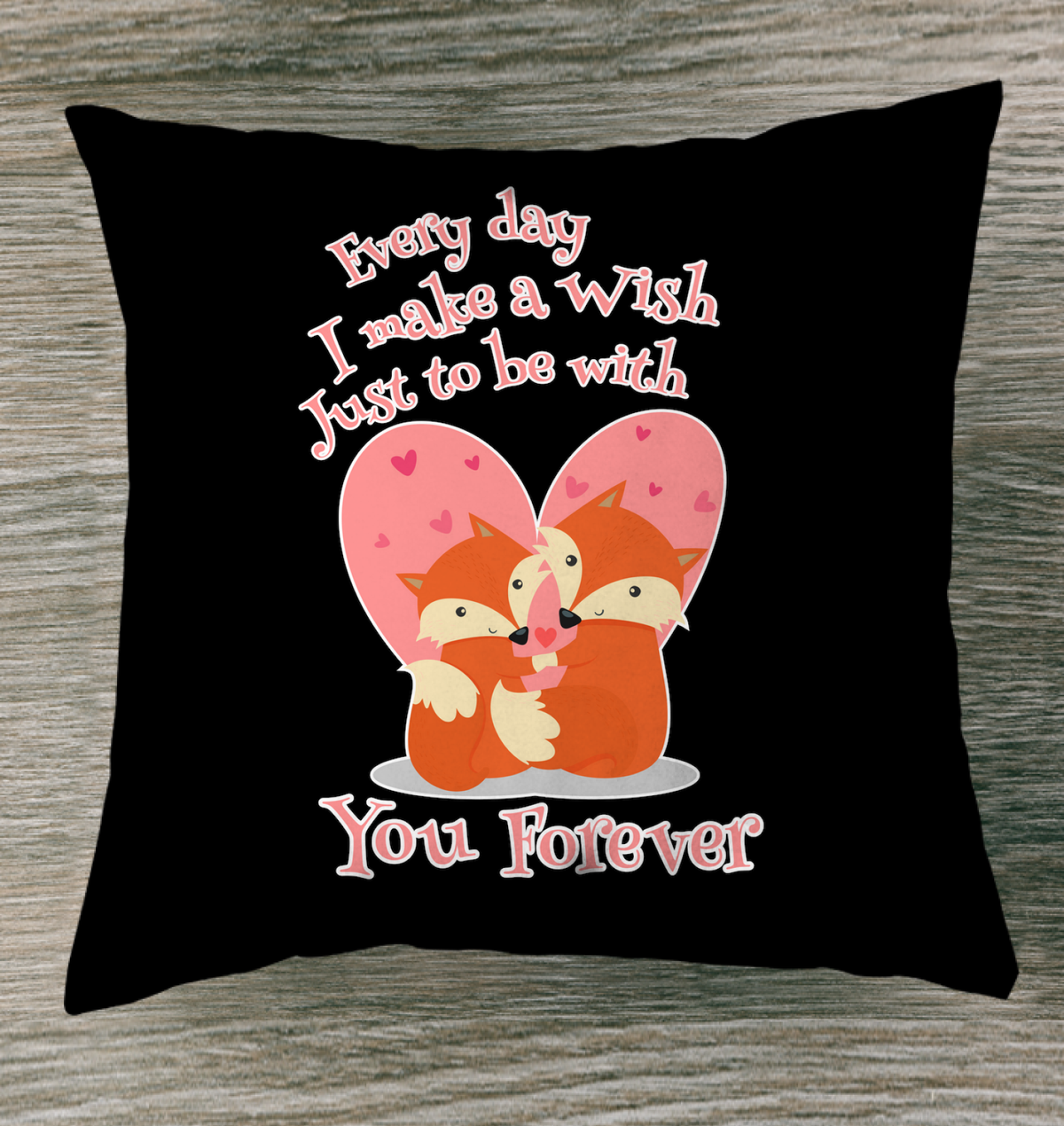 With You Forever Indoor Pillow