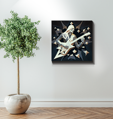 Musical Mirage Wrapped Canvas