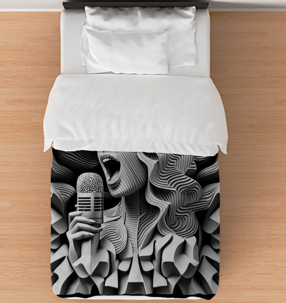 Eclectic Melodies Duvet Cover