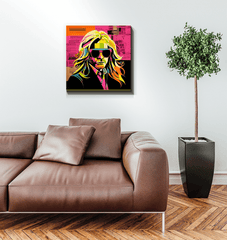 Abstract Vogue Couture Canvas - Beyond T-shirts