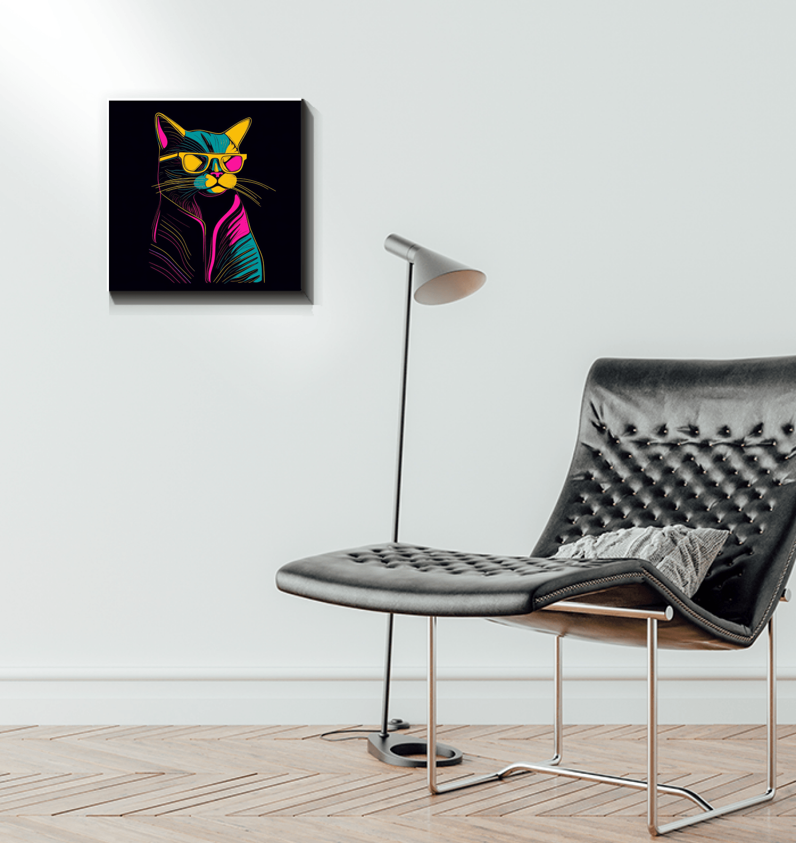 Whiskered Wonder Canvas - Beyond T-shirts