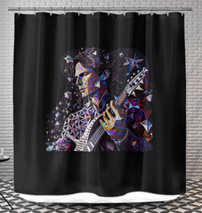 Hip-Hop Hues Shower Curtain