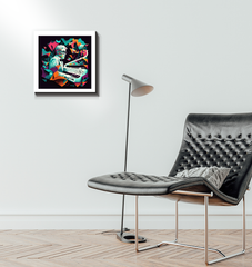 Folklore Melodies Wrapped Canvas