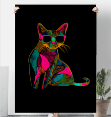 Cat Nap Paradise Sherpa Blanket - Beyond T-shirts