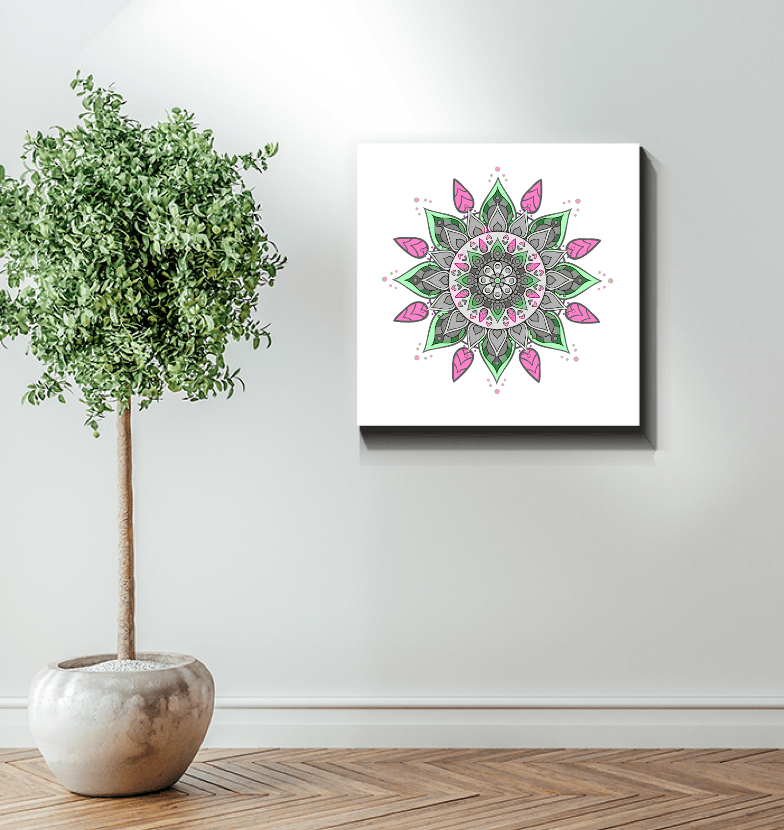 Mandala Illumination LED Art - Beyond T-shirts