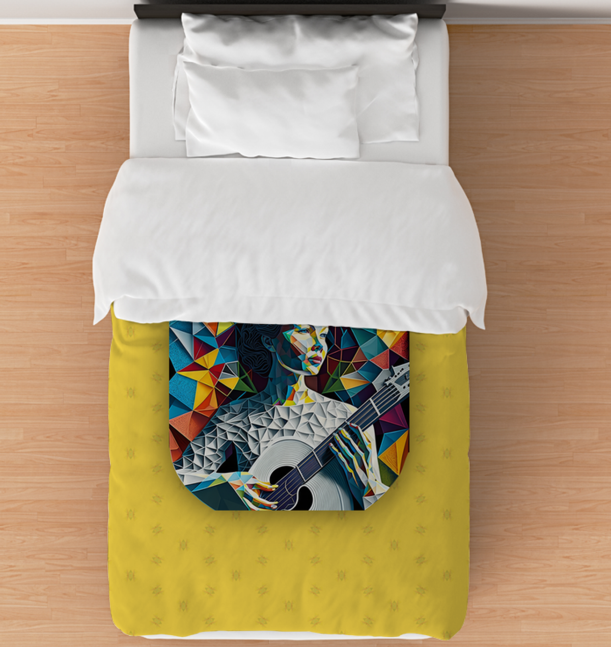 Melody Muse Duvet Cover