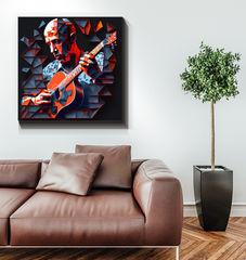 Reggaeton Heat Wrapped Canvas