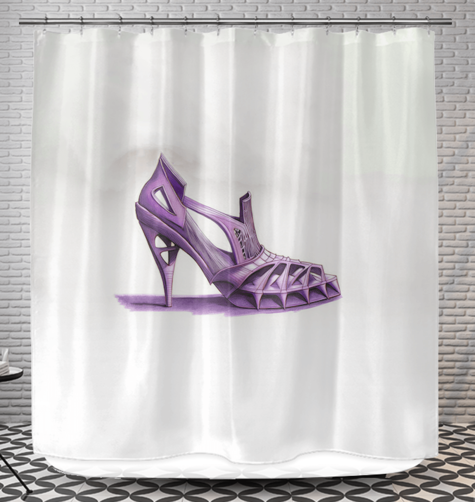 CosmoSole Futuristic Shoe Curtain - Beyond T-shirts