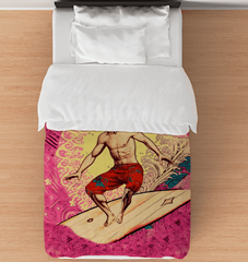 Surfing Vibe Bed Comforter - Beyond T-shirts