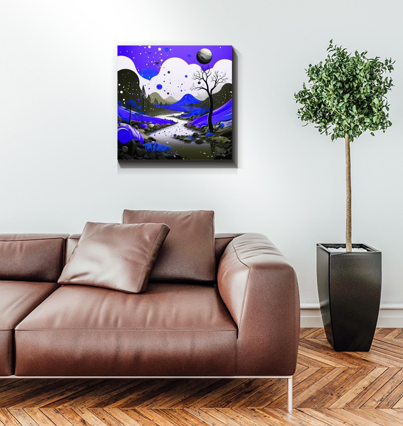 Enchanting Everglades Swamp Landscape Canvas