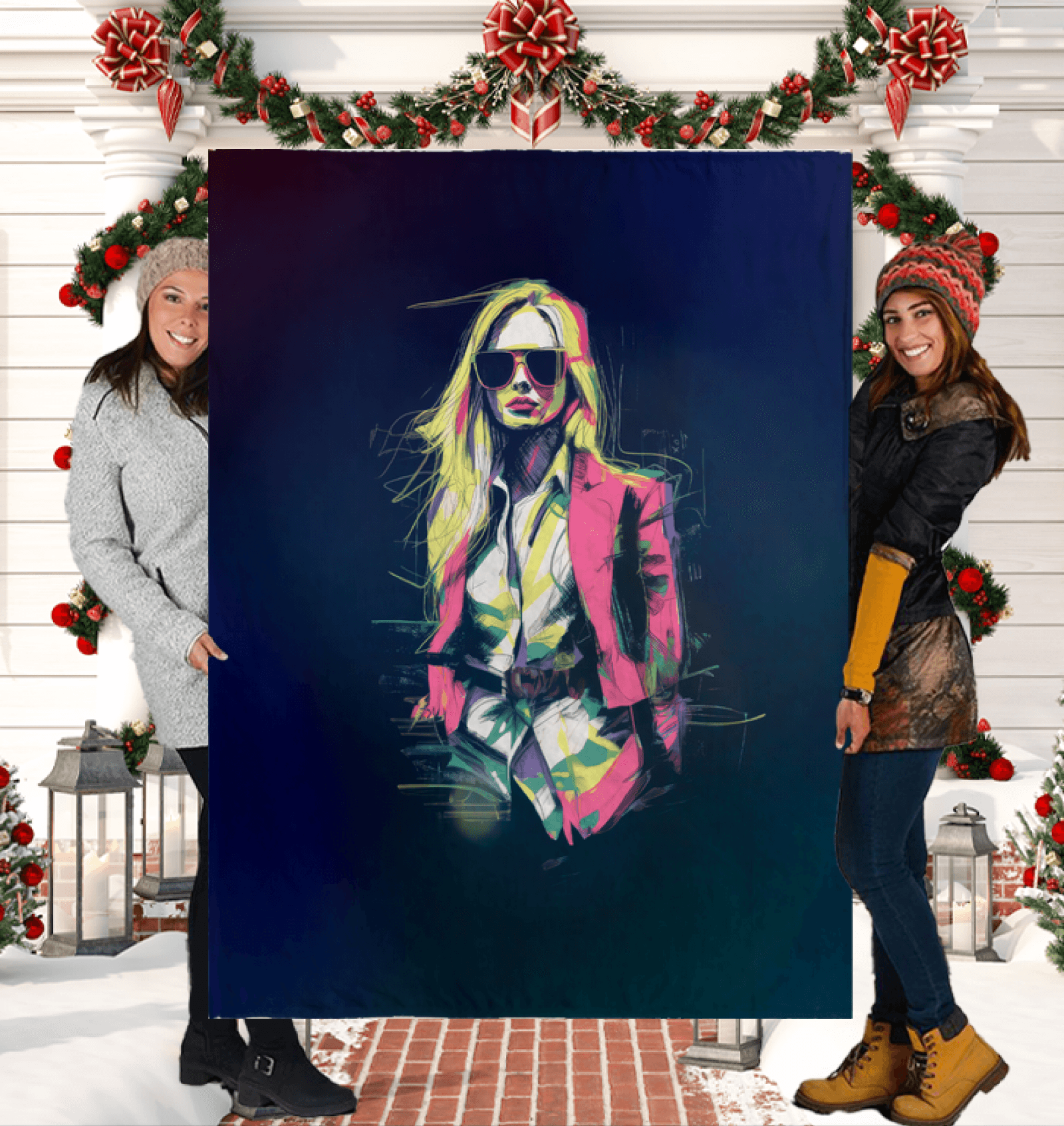 Haute and Cozy Sherpa Blanket - Beyond T-shirts