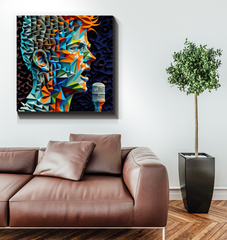 Jazz Journey Wrapped Canvas