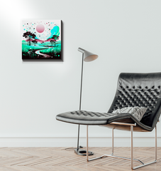 Breathtaking Biome Jungle Landscape Canvas