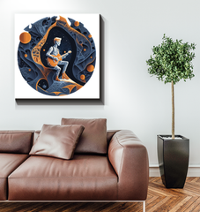 Reggae Rhythms Wrapped Canvas