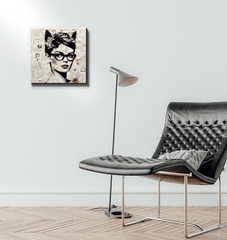 Melodies Unveiled Wrapped Canvas Musical Revelation - Beyond T-shirts