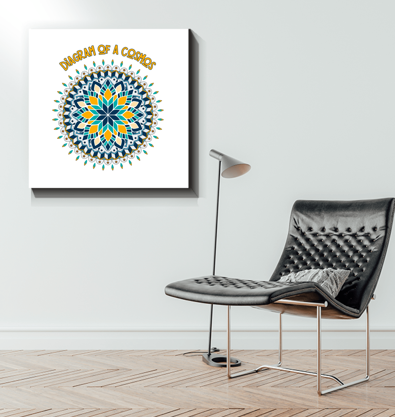 Elephant Mandala Wall Art - Beyond T-shirts