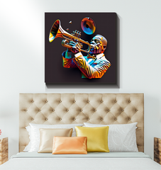 Punk's Not Dead Wrapped Canvas