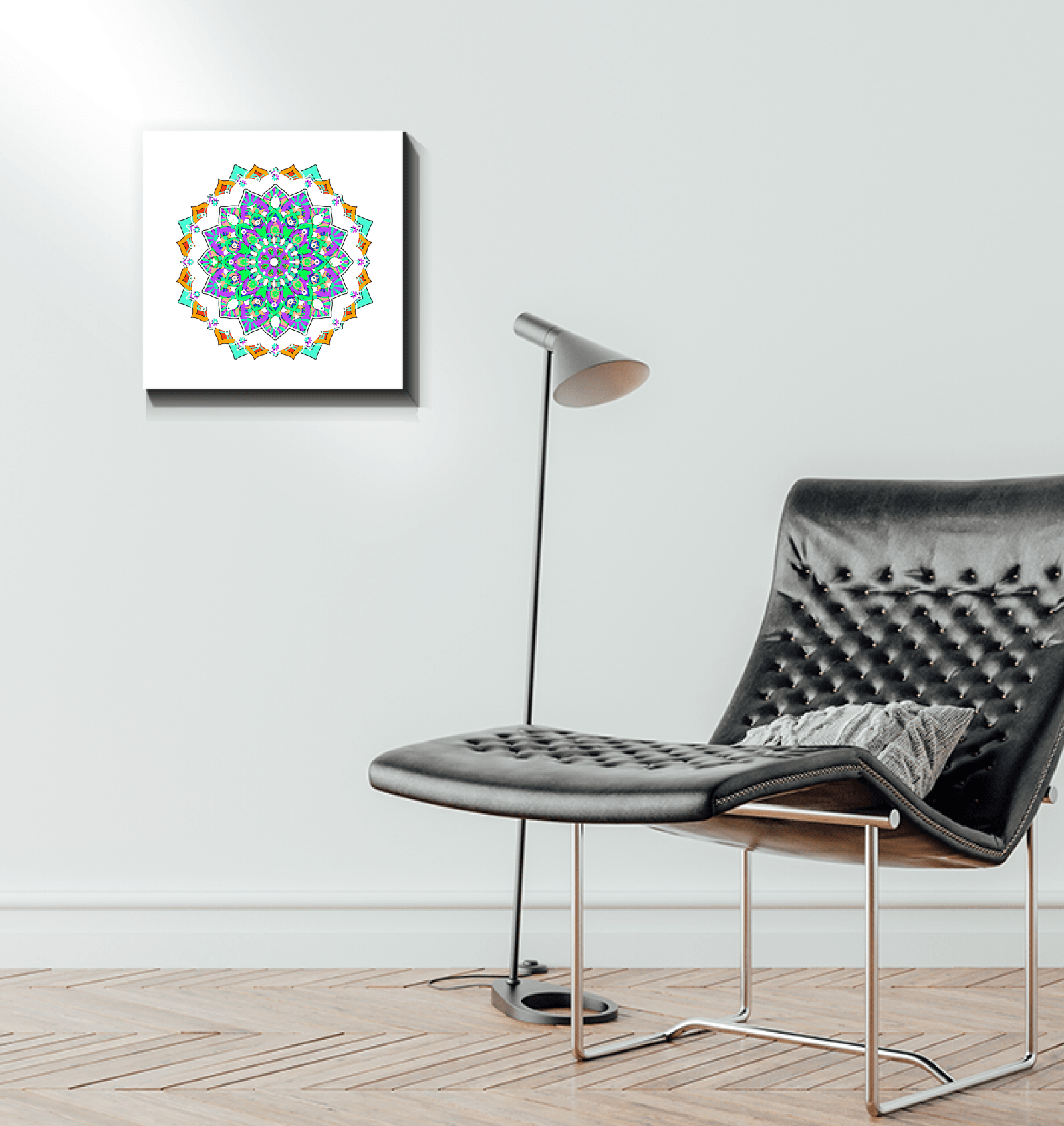 Mandala Enchantment Window Decal - Beyond T-shirts