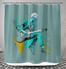 Runway Glamour Fashion Jam Shower Curtain - Beyond T-shirts