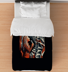 Rock Riffs Duvet Cover