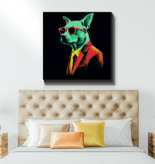 Loyal Companion Canvas Art - Beyond T-shirts